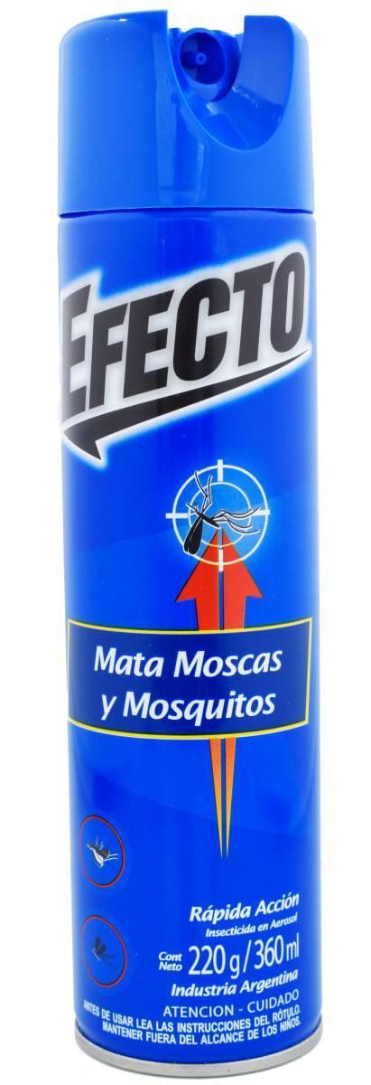 Insecticida Efecto Mata Moscas y Mosquitos 220g