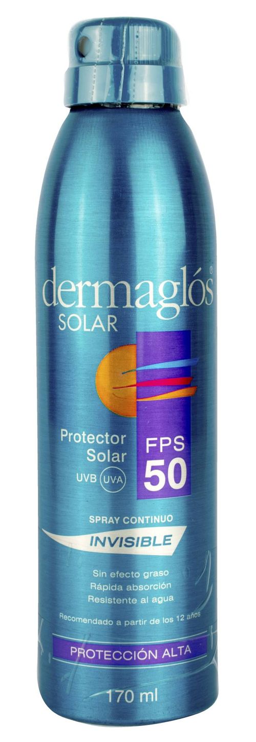 Spray Solar Dermaglós Invisible F50 170ml