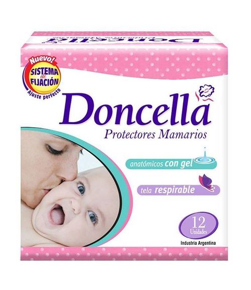Protectores Mamarios Doncella Con Gel 12