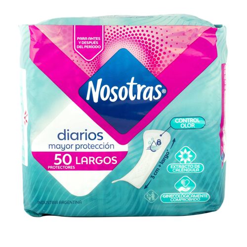 Protectores Diarios Nosotras Largos 50
