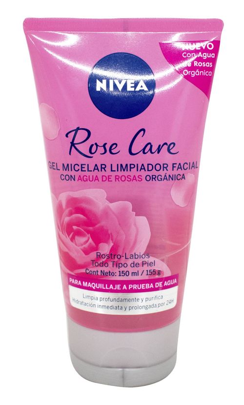 Gel Micelar Nivea Rose Care Limpiador 150ml