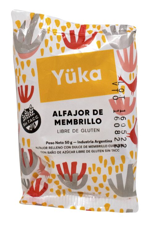Alfajor Yuka Membrillo 50G