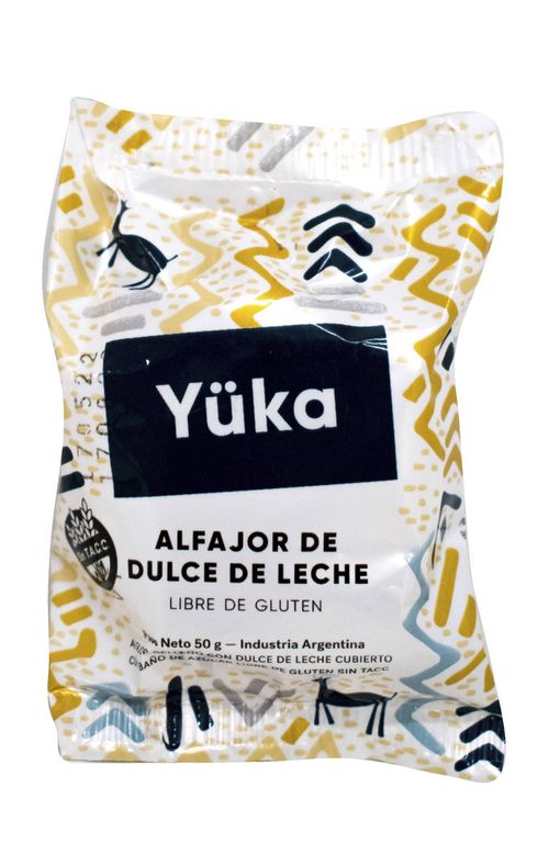 Alfajor Yuka Dulce Leche 50G