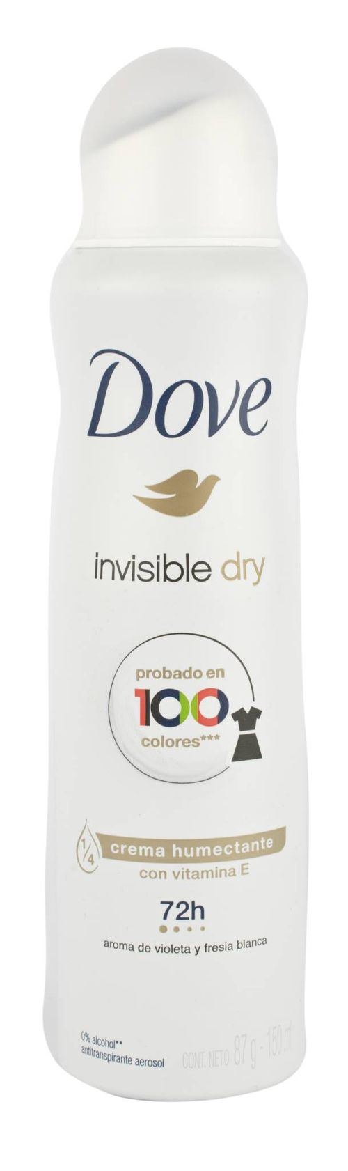 Desodorante Dove Aero Ap Inv Dry 72H 150ml