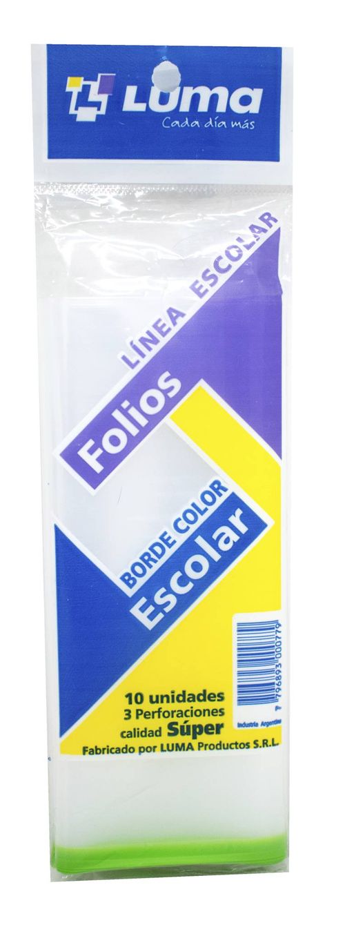 Folios N 3 Luma Borde Color 10 Un