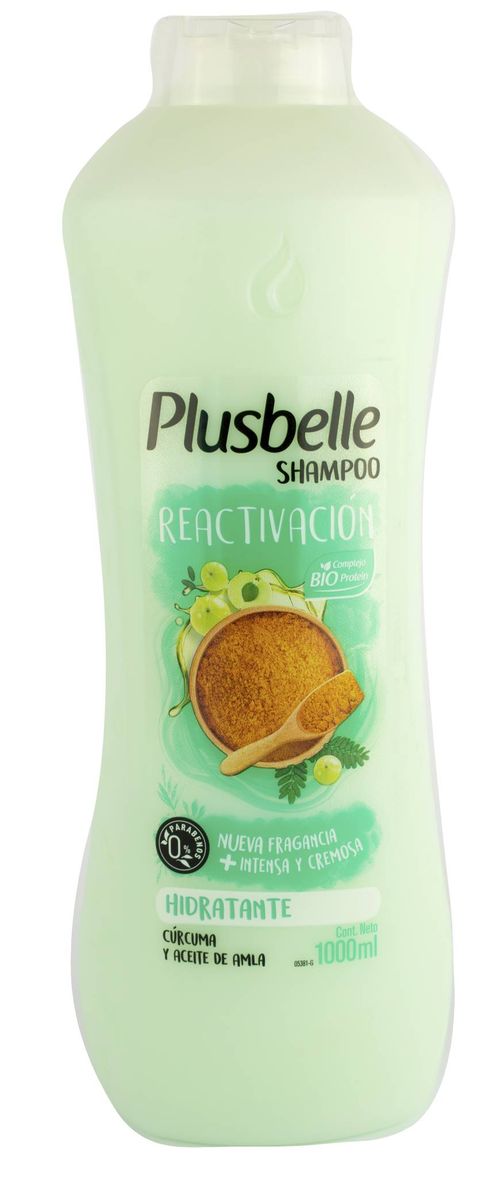 Shampoo Plusbelle Reactivación Hidratante 1L