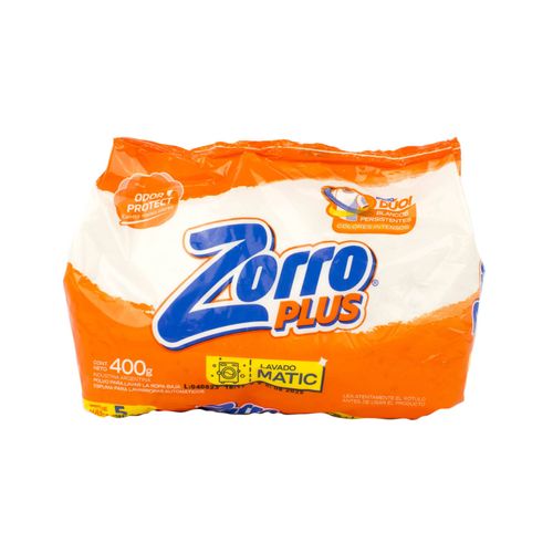 Jabón Polvo Zorro Clásico 400G