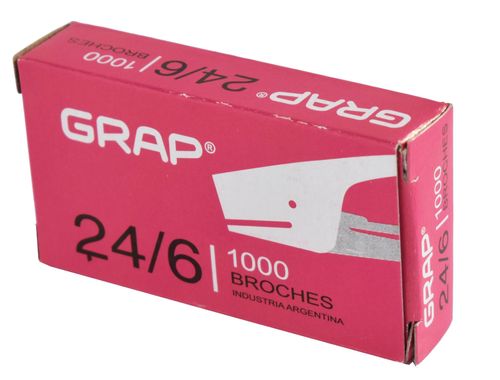 Broches Grap 24.6 Caja 1000