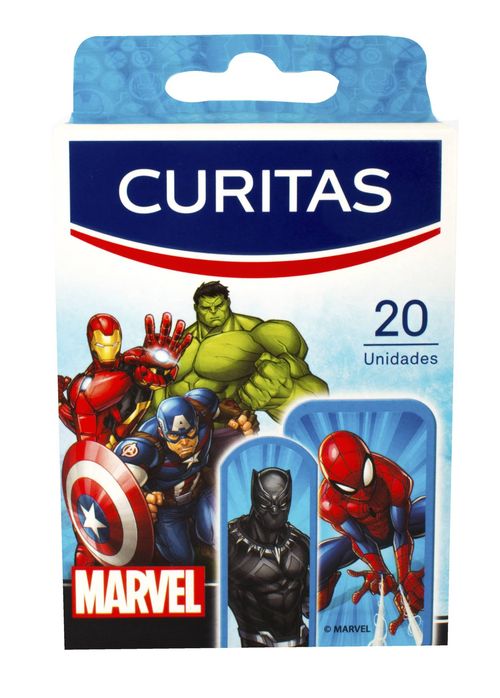Telas Elásticas Curitas Marvel 20