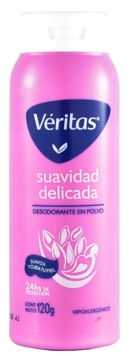 Talco Pédico Véritas Suavidad Delicia (F) 120G