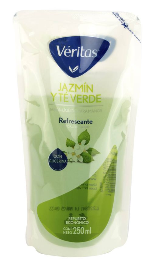 Jabón Líquido Véritas DP Jazmín Té Verde 250ML