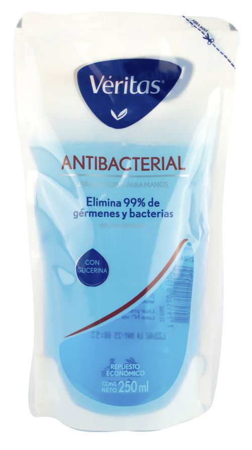 Jabón Líquido Véritas DP Antibacterial 250ML