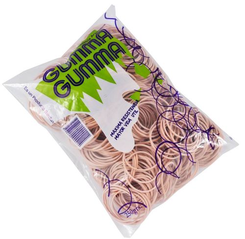 Bandas Elásticas Gumma Bolsa 250g