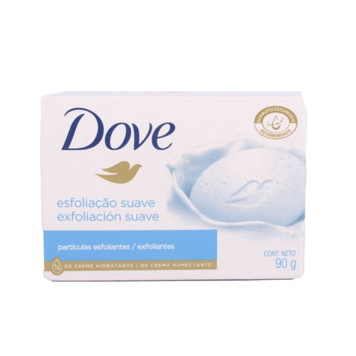 Jabón Dove Exfoliante Blanco 90g