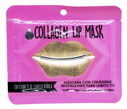 Máscara Thelma y Louise p/Labios Colágeno Gold