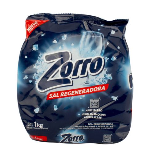 Lavavajilla Zorro Sal Automático 1KG