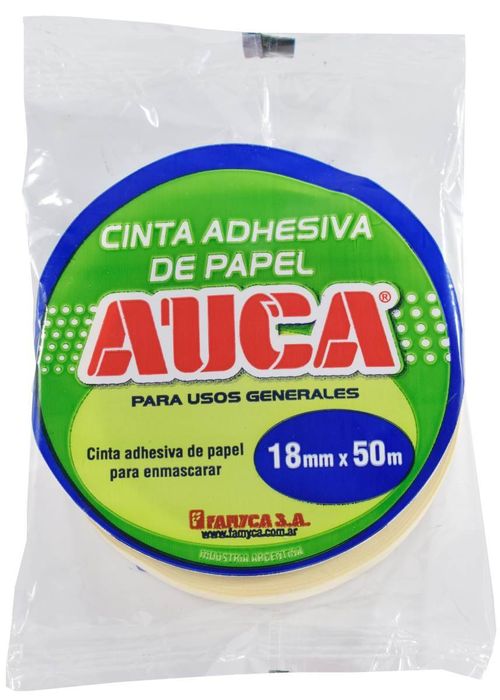 Cinta Papel Auca 18x50 m