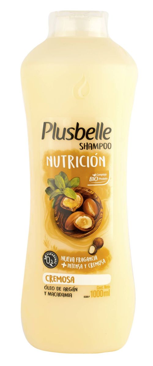 Shampoo Plusbelle Nutrición 1L
