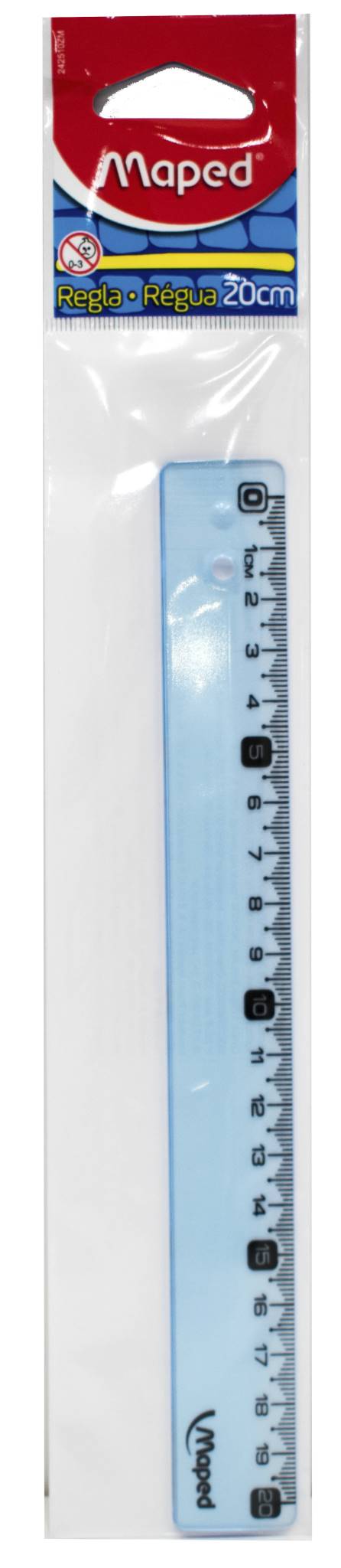 Regla Maped 20 cm en Bolsa