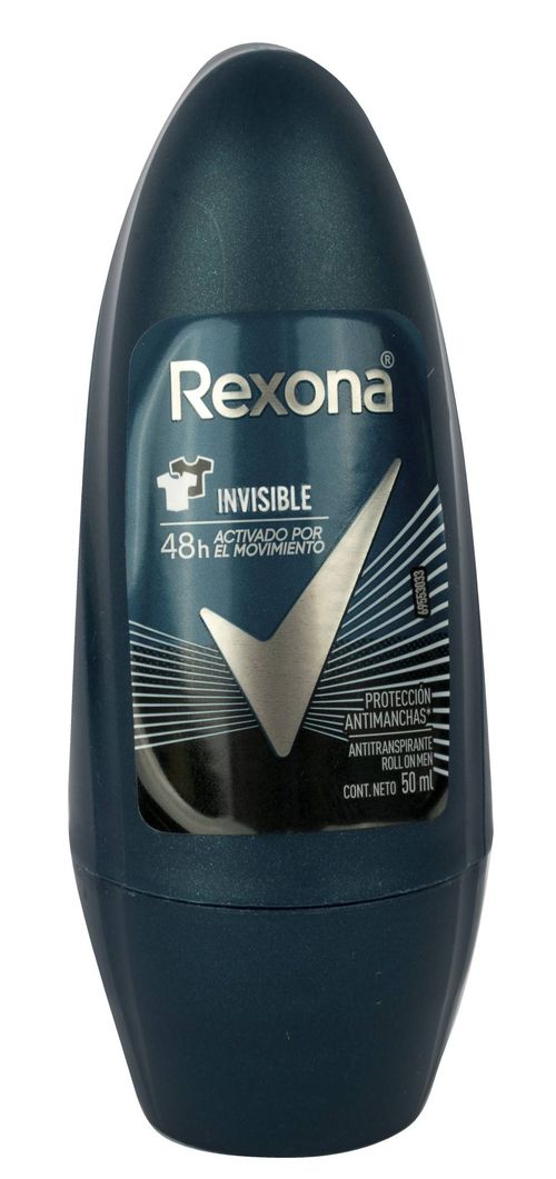 Desodorante Rexona Roll on Invisible Men 50ML
