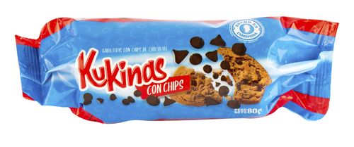 Galletas Kukinas Chips de Chocolate 80G