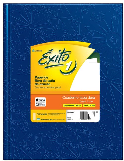 Cuaderno T.Dura Exito 48 Hj Liso