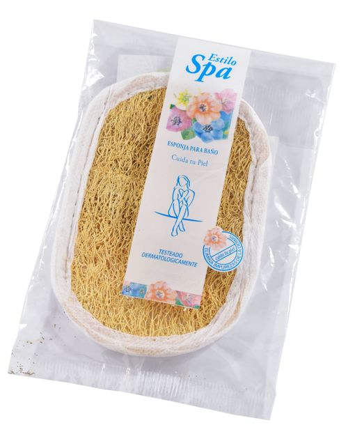 Esponja Disco Spa Masajeador con Vegetal