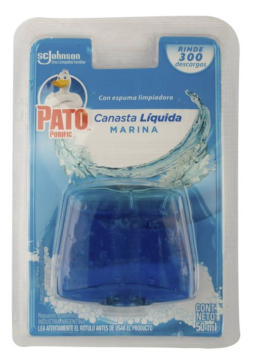 Canasta Pato Purific Marina Líquida Repuesto 50ML