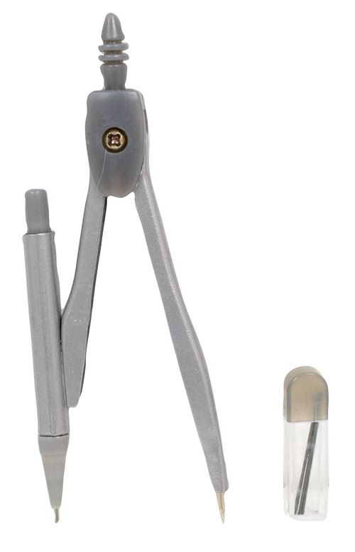 Compás con Accesorios en Estuche