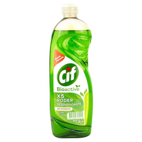 Detergente Cif Bioactive Lima 500ml