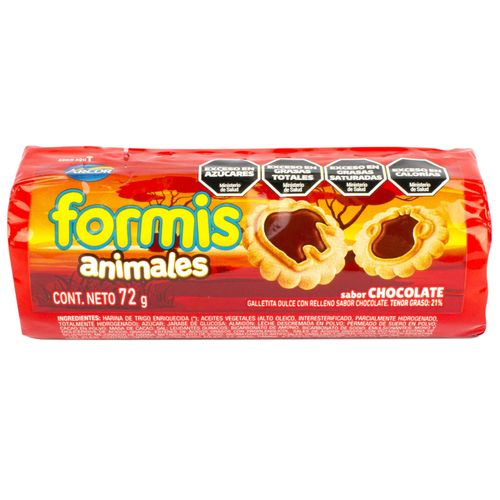 Galletas Formis Vainilla y Chocolate 72G