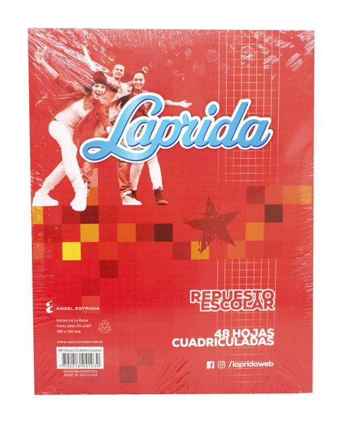 Repuesto N3 Laprida 48 Hj Cuadriculado