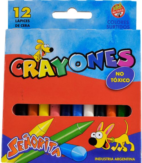 Crayones Señorita 12 Un