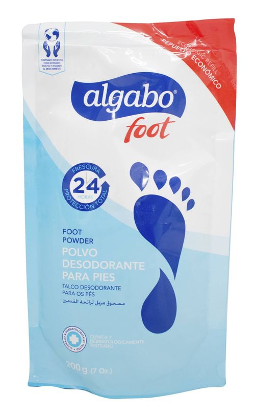 Desodorante Pédico Algabo DP Polvo Foot 200G