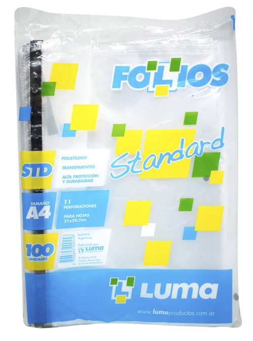 Folios A4 Luma 100 Un