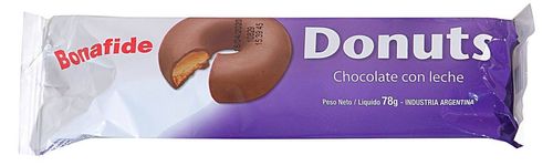 Galletas Donuts Leche Bonafide 78G