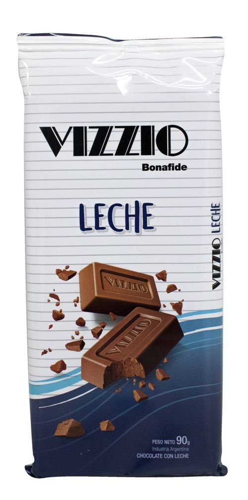 Tableta Vizzio Leche 90G