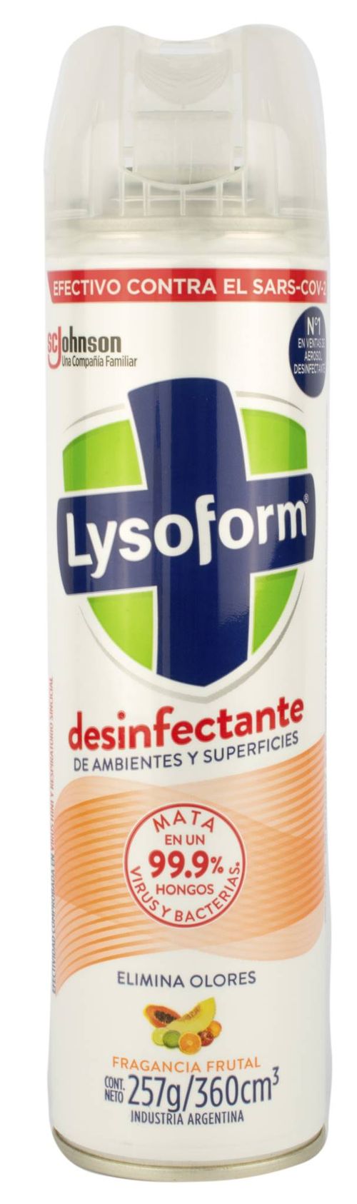 Desinfectante Lysoform Aero Frutal 360ML
