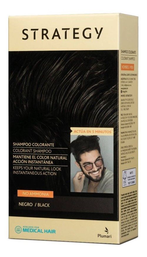 Shampoo Strategy Color Negro