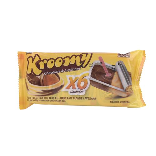Crema Kroomy Chocolate y Avellanas 10G 6