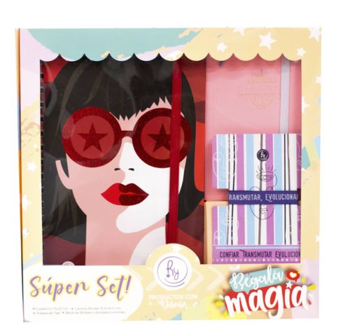 Set Ry Cuaderno Acuarela con Acces.