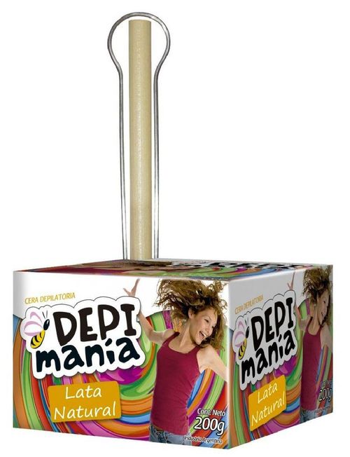 Cera Depilatoria Depimiel Lata Natural 200G