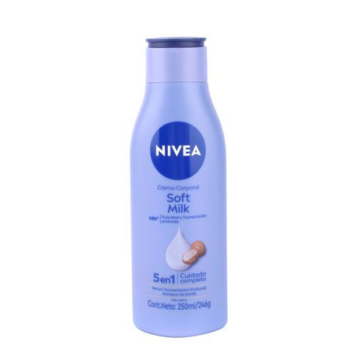 Crema Corporal Nivea Soft Milk 5EN1 250ML