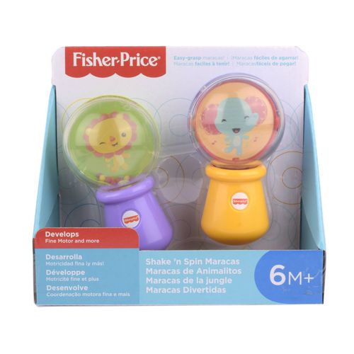 Didáctico Fisher Price Maracas Animalitos