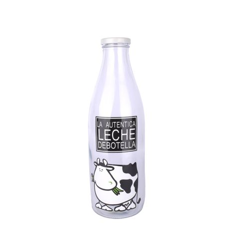 Botella Lechera Tapa Metal