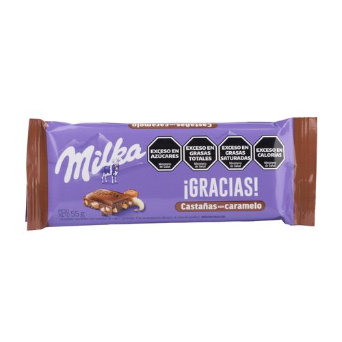 Chocolate Milka Castañas 55G