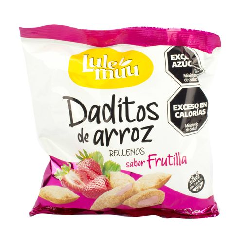 Dados Lulemuu Arroz rellenos Frutilla 120G