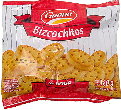 Bizcochos Gaona Salados 180G