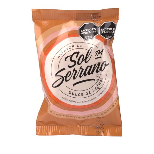 Alfajor Sol Serrano Dulce Leche 40G