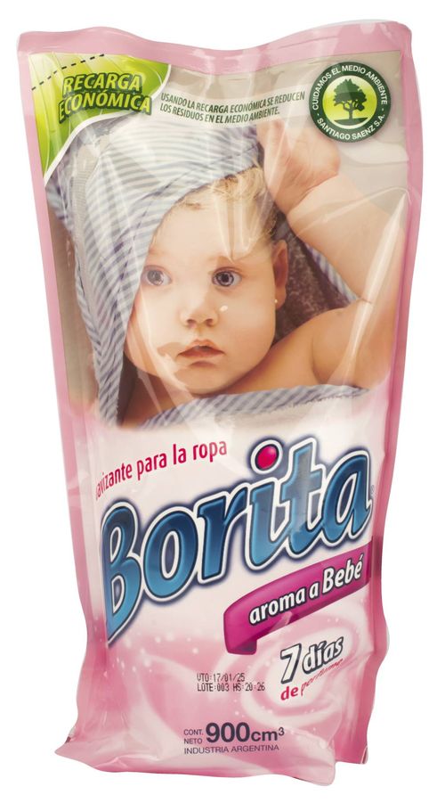 Suavizante Borita Bebé Ecopack 900CM